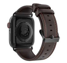 Load image into Gallery viewer, Apple Watch Band - Modern/Retro Leather Design-Apple Watch Bands-ubands