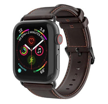 Load image into Gallery viewer, Apple Watch Band - Modern/Retro Leather Design-Apple Watch Bands-ubands