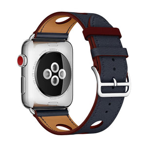 Apple Watch Band - Swift Leather Single Tour With Holes-Apple Watch Bands-ubands