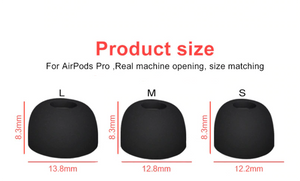 Memory Foam Earbud Tips For Apple AirPods Pro