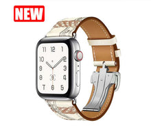 Load image into Gallery viewer, Swift Leather Single Tour Folding Buckle Strap