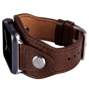 Leather Cuff Bracelet Strap