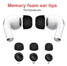 Load image into Gallery viewer, Memory Foam Tips For Apple AirPods Pro