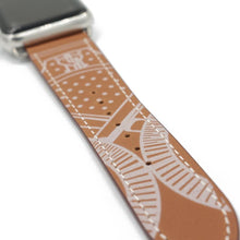 Load image into Gallery viewer, Apple Watch Band - Marine Gala Eperon d&#39;Or Leather-Apple Watch Bands-ubands