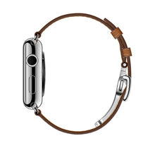 Load image into Gallery viewer, Apple Watch Band - Swift Leather Single Tour Folding Buckle-Apple Watch Bands-ubands