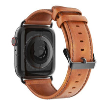 Load image into Gallery viewer, Apple Watch Band - Modern/Retro Leather Design-Apple Watch Bands-ubands