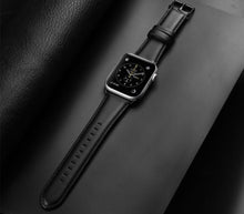 Load image into Gallery viewer, Apple Watch Band - Modern/Retro Leather Design-Apple Watch Bands-ubands
