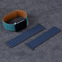 Load image into Gallery viewer, Silicone Link Loop Magnetic Strap