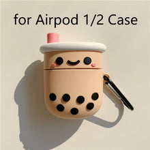 Load image into Gallery viewer, Cute Boba Case For AirPods 1/2 Pro
