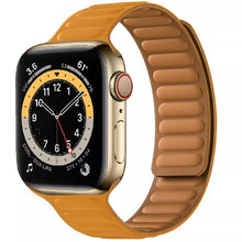 Load image into Gallery viewer, Silicone Link Loop Magnetic Strap