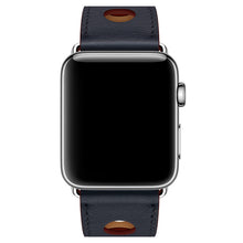 Load image into Gallery viewer, Apple Watch Band - Swift Leather Single Tour With Holes-Apple Watch Bands-ubands