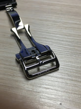 Load image into Gallery viewer, Swift Leather Single Tour Folding Black Buckle Strap
