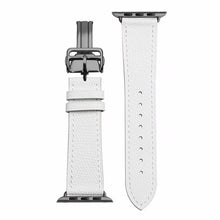 Load image into Gallery viewer, Swift Leather Single Tour Folding Black Buckle Strap