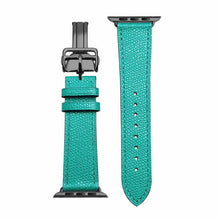 Load image into Gallery viewer, Swift Leather Single Tour Folding Black Buckle Strap