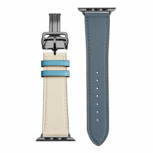 Load image into Gallery viewer, Swift Leather Single Tour Folding Black Buckle Strap